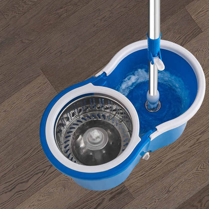 Magic Spin Mop Set | 360-Degree Rotating Microfiber Mop with Handle & Replacement Heads | Home Cleaning Tools MJS Deals