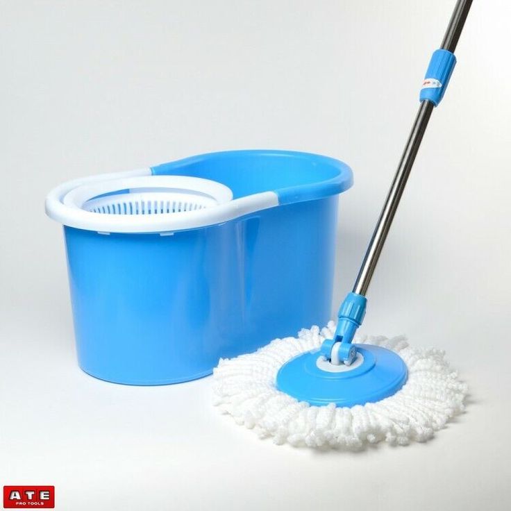 Magic Spin Mop Set | 360-Degree Rotating Microfiber Mop with Handle & Replacement Heads | Home Cleaning Tools MJS Deals